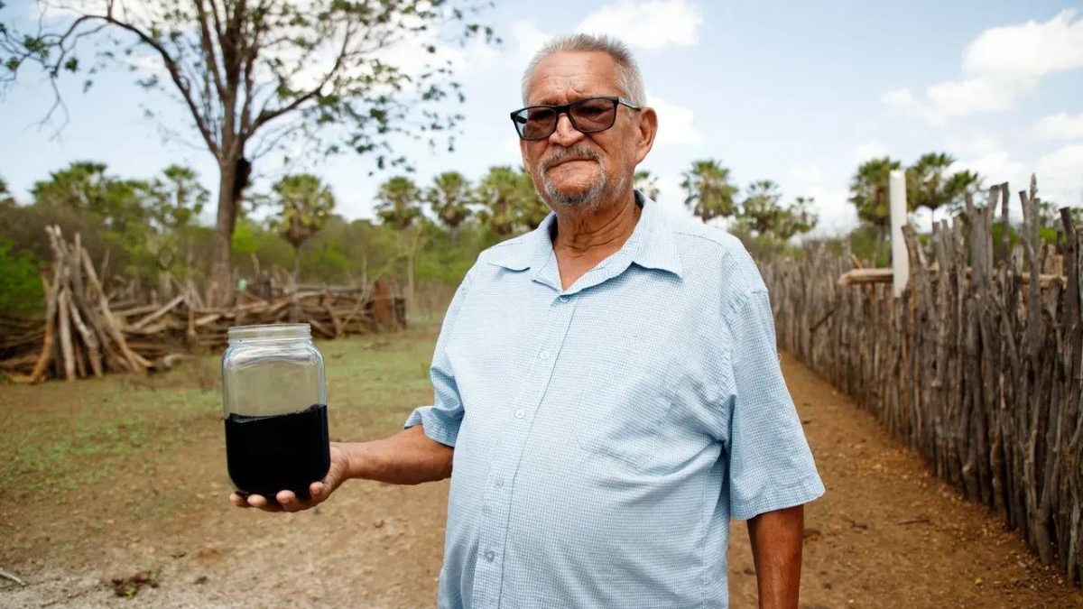 Agricultor que descobriu petróleo por acidente no Ceará só pode ficar com 1% da receita