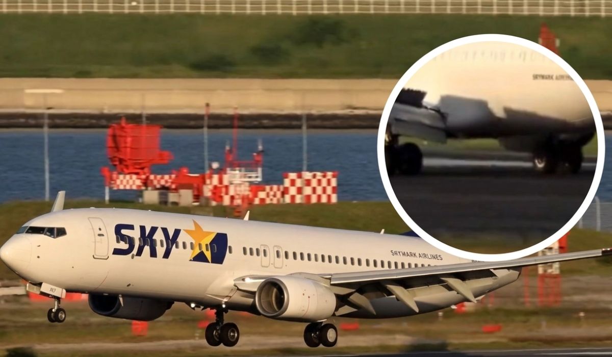 VÍDEO: Com 169 a bordo, piloto faz manobra inacreditável após pneu do avião estourar no Japão