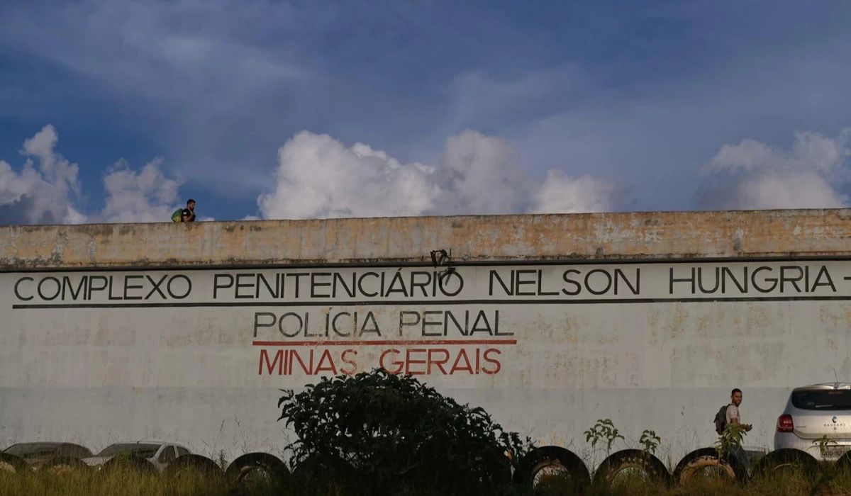Presídio Nelson Hungria, em Contagem (MG), onde o pai de Daniel Vorcaro está custodiadoFoto: Divulgação/Fred Magno/ND Mais