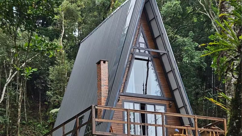 Chalé Aconchego da Serra - Divulgação/Airbnb/ND Mais