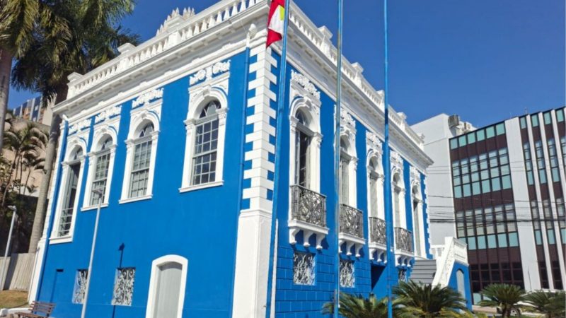Entorno do casarão também passa por revitalização paisagística - Divulgação/ Emily Ceolin/Decom/PMT/ND Mais