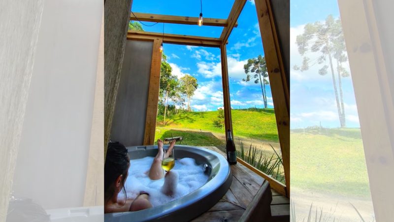 Chalé Pepê - Divulgação/Airbnb/ND Mais