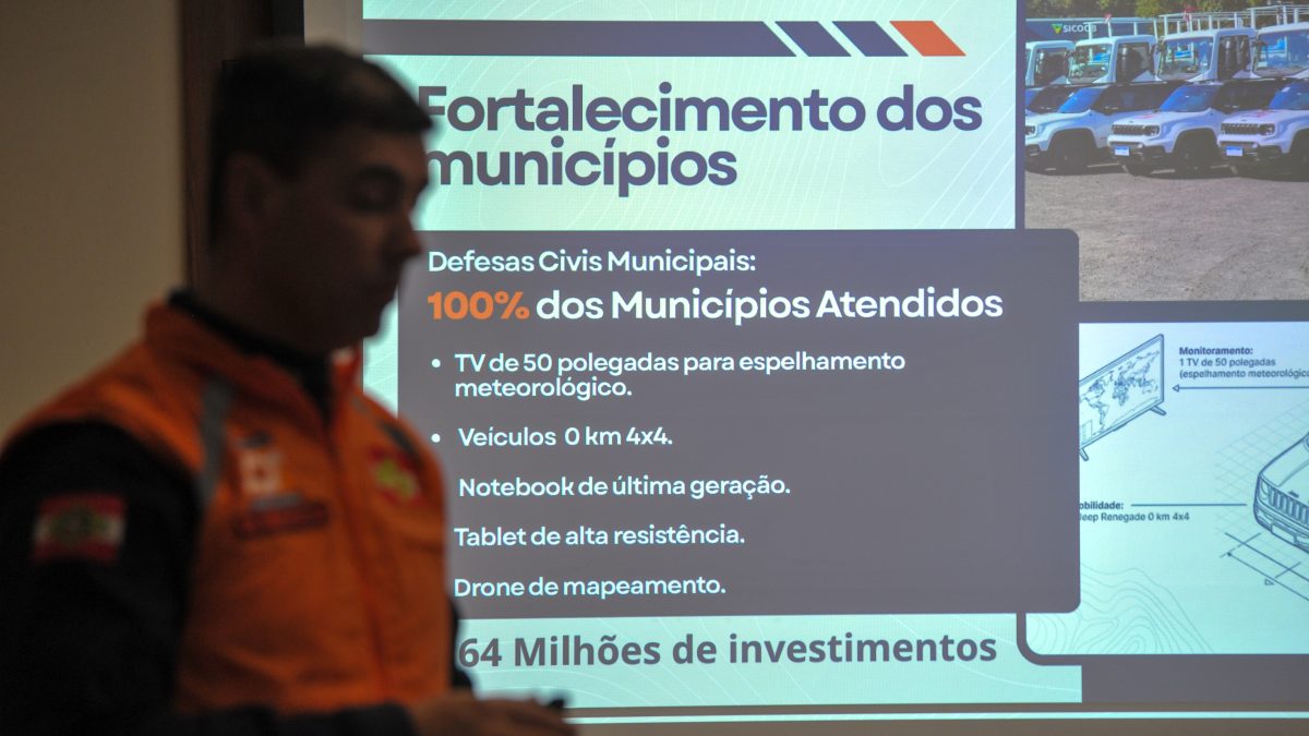 ‘Maior da história’: SC bate recorde de investimentos em prevenção de desastres como El