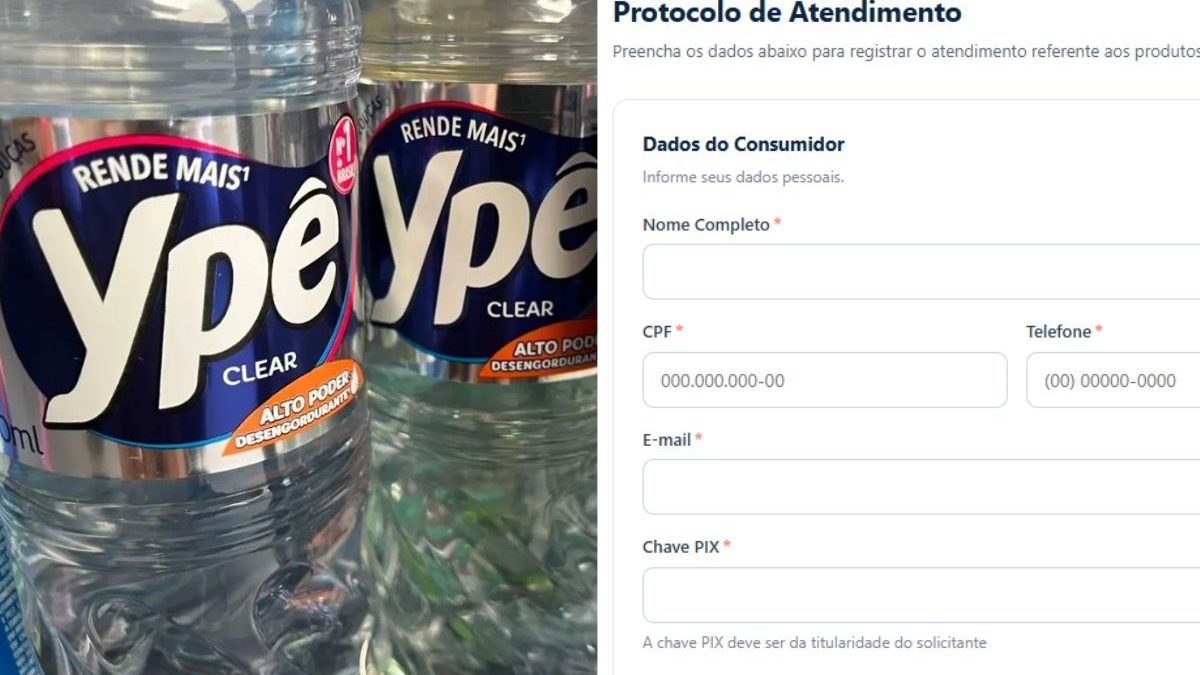 Reembolso da Ypê: empresa pede chave Pix para devolver dinheiro de produtos suspensos