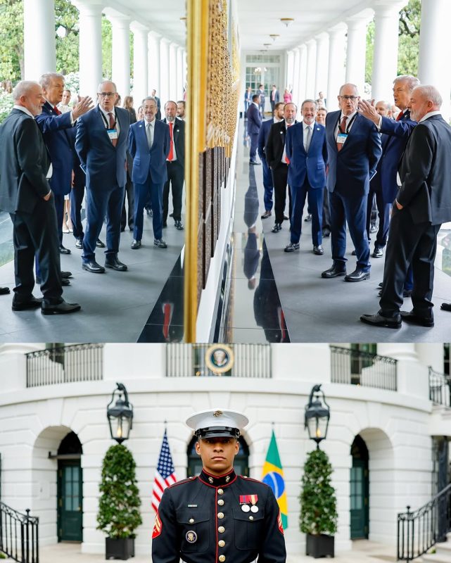 Encontro de Lula e Trump na Casa Branca - Ricardo Stucker/PR/Divulgação/ND Mais