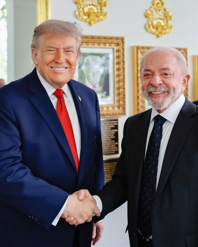 Encontro de Lula e Trump na Casa Branca - Ricardo Stucker/PR/Divulgação/ND Mais