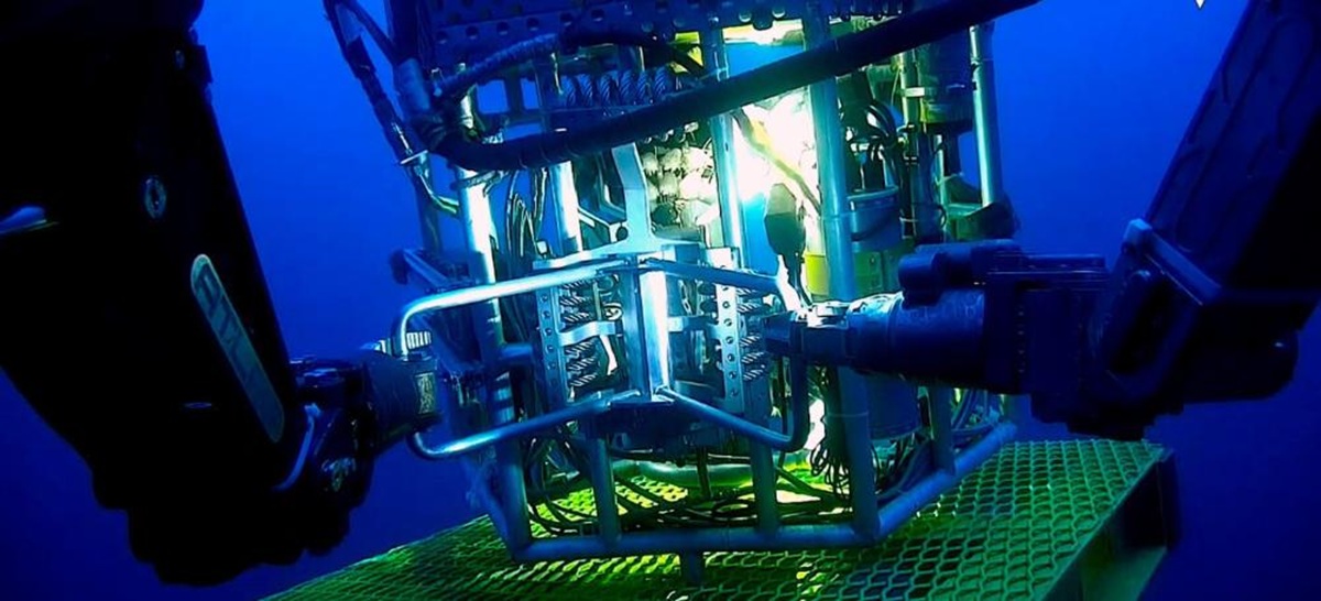 Robôs submarinos atuam em profundidades de até 4 mil metros, apoiando atividades como inspeções e reparos em tubulações e outras infraestruturas submarinasFoto: Petrobras/Divulgação/ND Mais