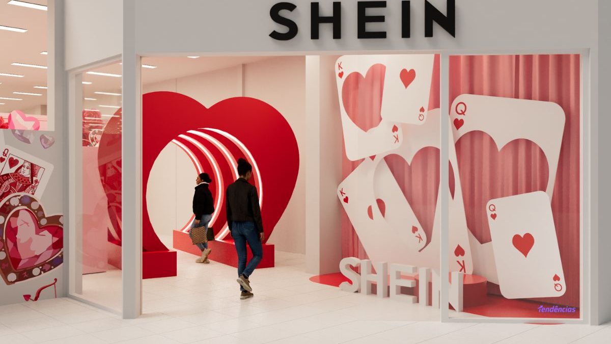 Shein retorna ao Sul do Brasil após dois anos com pop-up voltada ao Dia dos Namorados