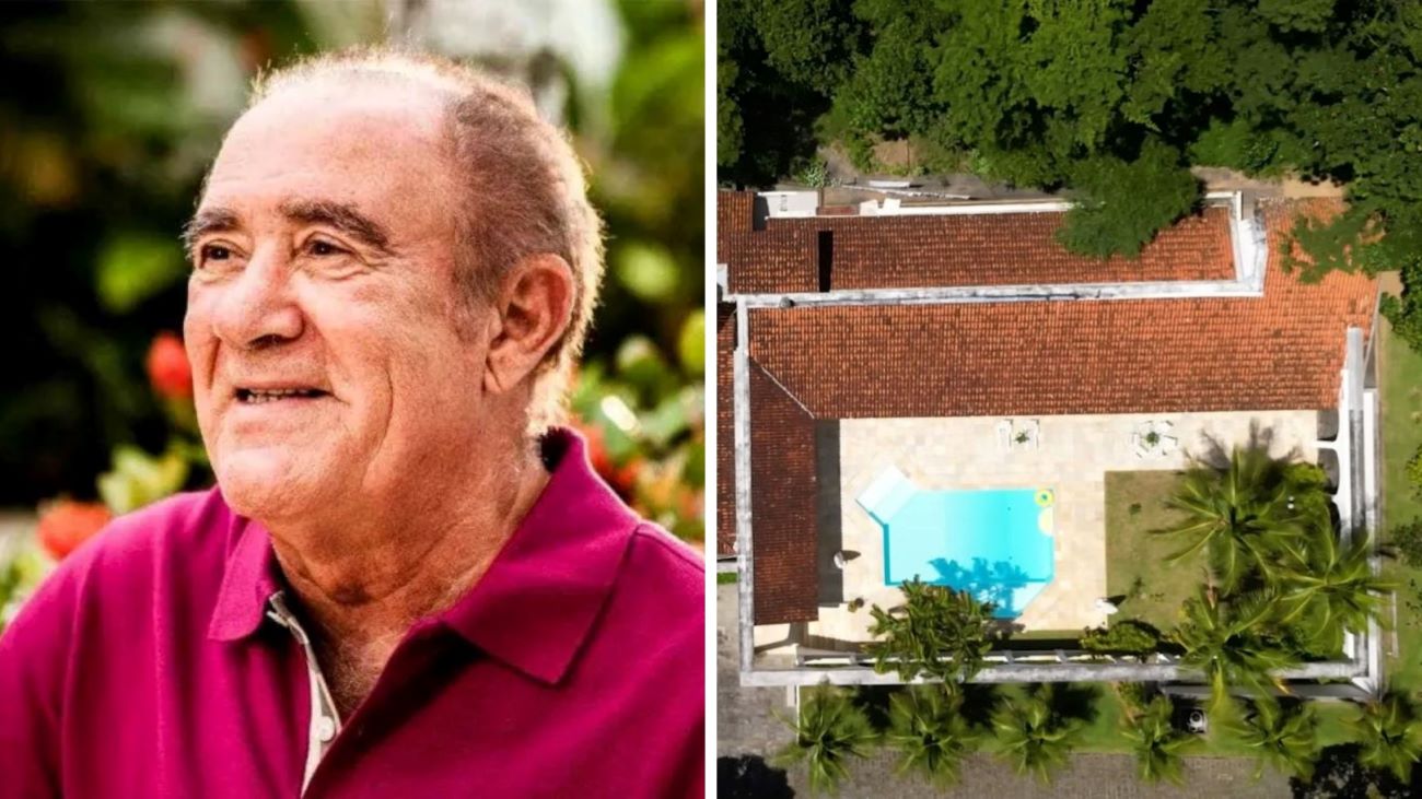 480 mil m² e heliponto: veja fotos da mansão de Renato Aragão de R$ 18 milhões alvo de bloqueio