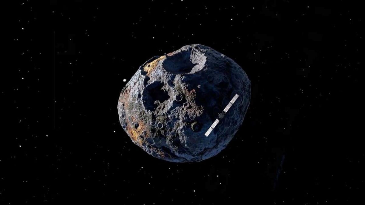 Avaliado em R$ 51 tri: veja o asteroide gigantesco na mira da Nasa formado de níquel e ferro