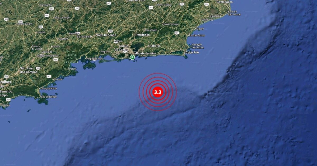 Tremor na costa do Brasil: entenda o risco de novos tremores após abalo de magnitude 3.3 no RJ