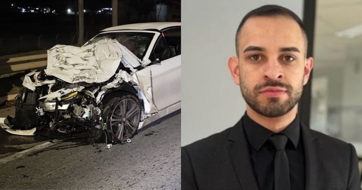 Vice-prefeito de Lages fugia de mandado de prisão de 10 anos quando bateu carro na BR-116