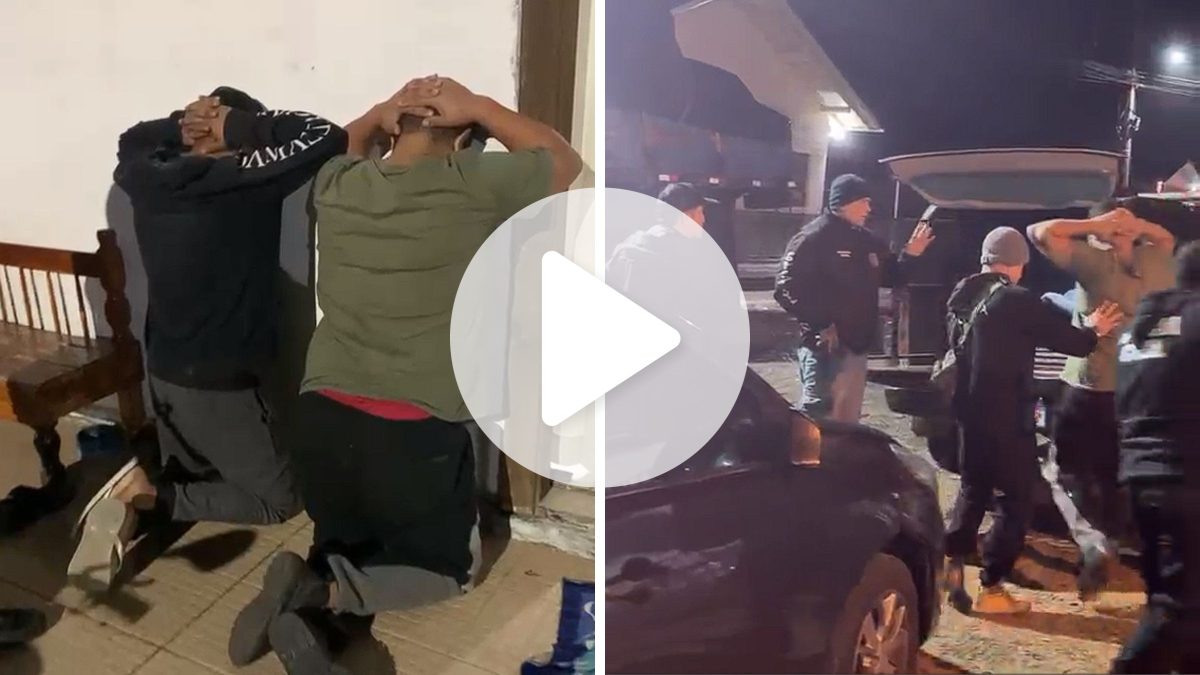 VÍDEO: Presos suspeitos de agredir e deixar criança de 8 anos cega em SC