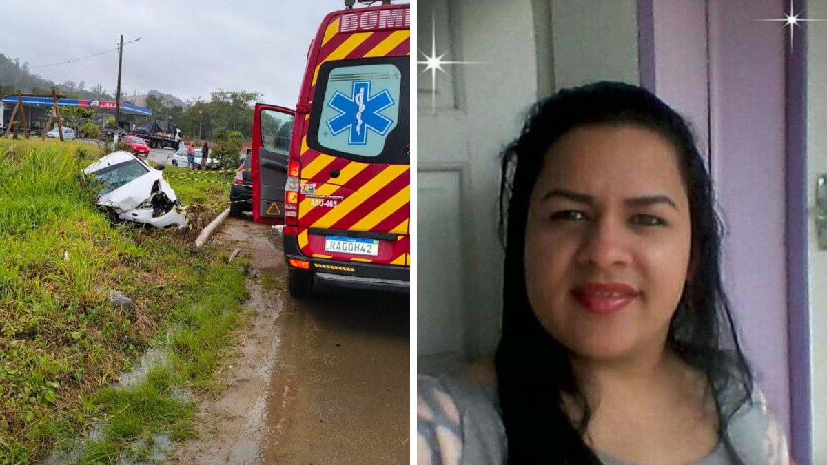 Identificada mulher que morreu com ferragem atravessada pelo corpo após acidente em SC