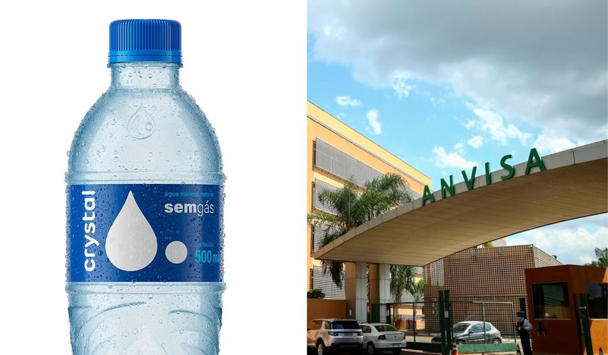 Bactéria da água Crystal: Anvisa determinou o recolhimento de um lote após a identificação da Pseudomonas aeruginosaFoto: Anvisa/Coca-Cola/Divulgação