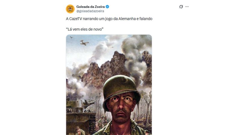 Goleada sofrida por Curaçao repercutiu na web - X/Reprodução/ND Mais
