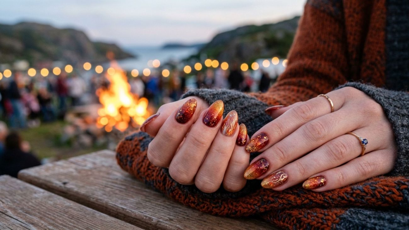 A estética das festas de São João vai muito além dos trajes tradicionais, permitindo que a criatividade chegue também às pontas dos dedosFoto: Imagem gerada por IA/ND Mais