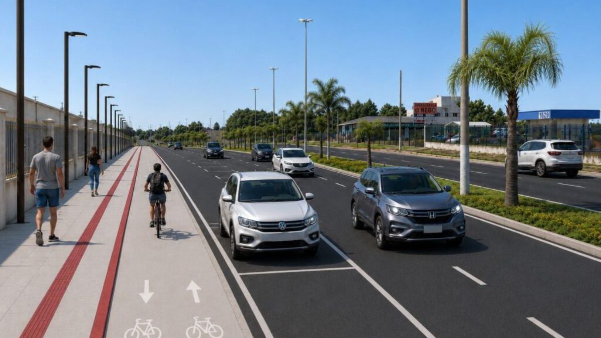 Obra de R$ 6 milhões vai transformar avenida estratégica que liga BR-470 à SC-120 em SC