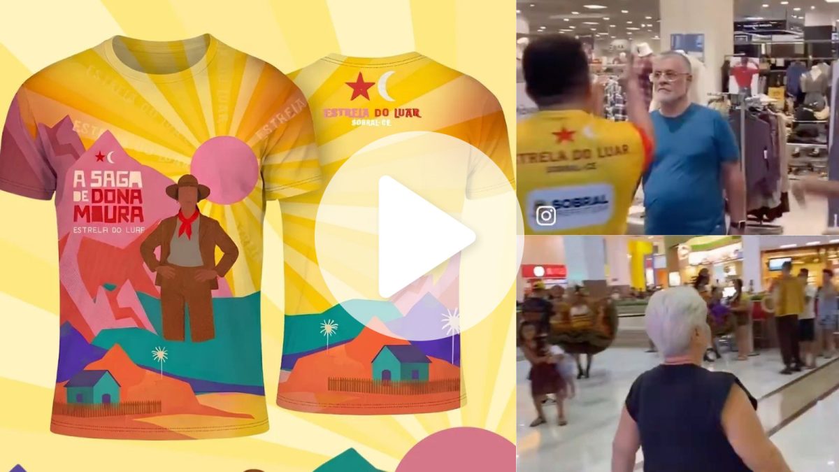 VÍDEO: Idosos confundem símbolo junino com estrela do PT e interrompem apresentação