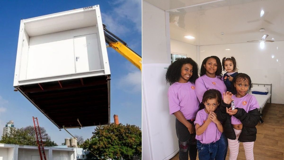 Microcasas de 18 m² mudam vida de 1,2 mil pessoas que viviam nas ruas: 'Posso voltar a