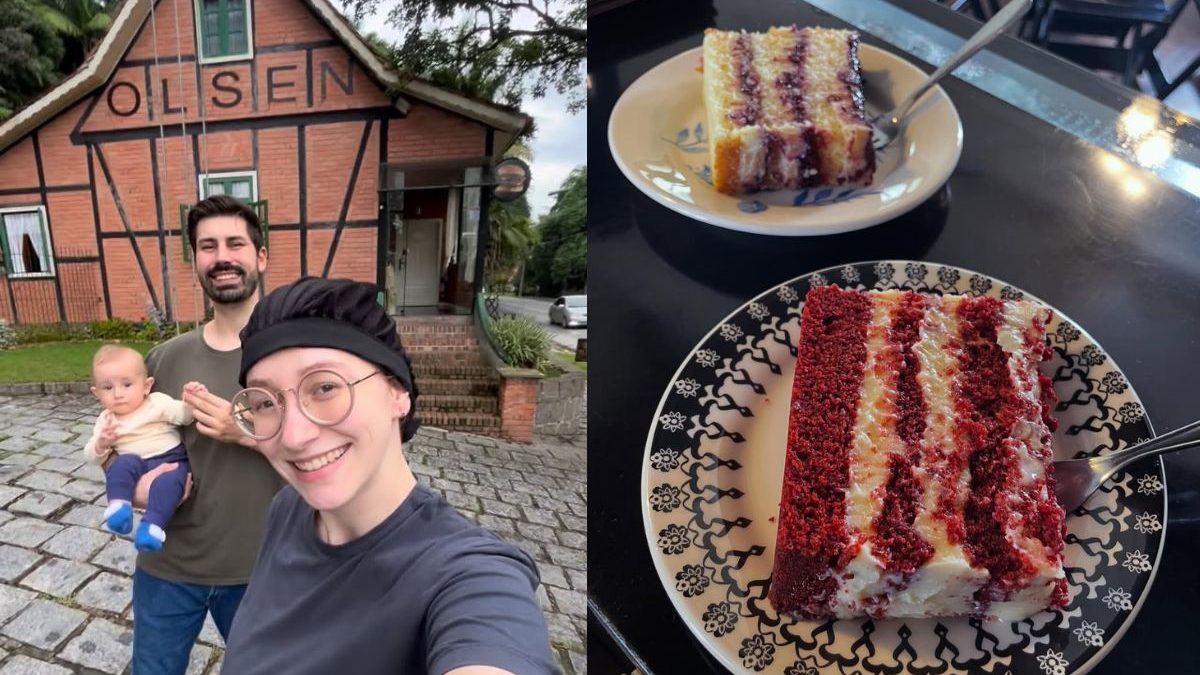 Casal larga tudo, muda de cidade para abrir cafeteria e hoje atrai filas com bolo caseiro