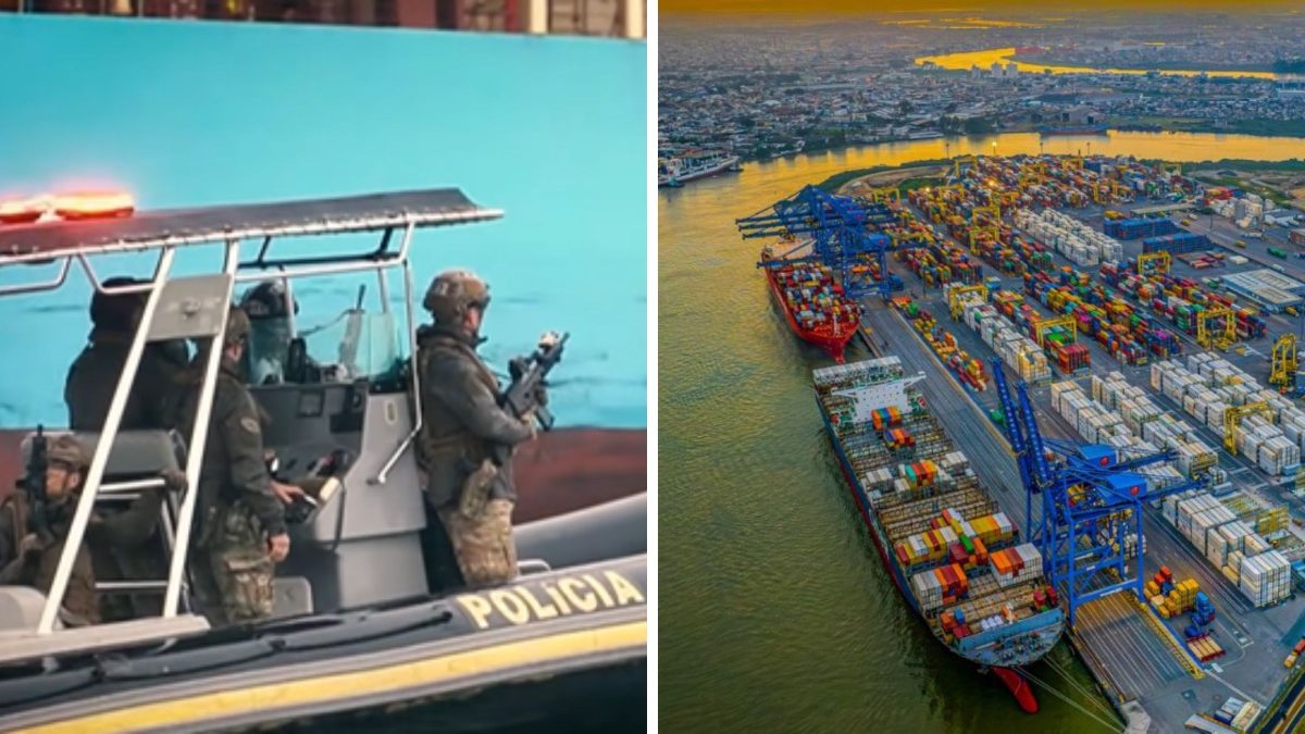 Esquema internacional usa mergulhadores para abastecer navios com cocaína em Santa