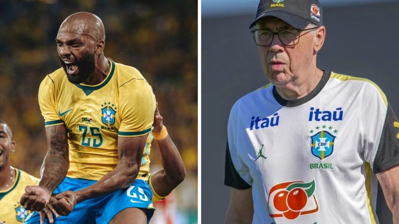 Com mudanças na Seleção, Ancelotti define equipe com 3 novos titulares para amistoso contra o EgitoFoto: Montagem feita com imagens do Instagram e da CBF/ND Mais