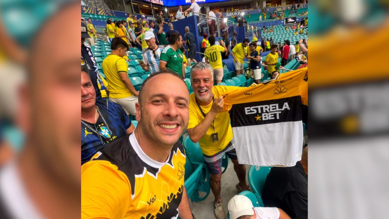 Paixão pelo Criciúma vem da infânciaFoto: Reprodução/Michael Bongiolo da Silva/ND Mais