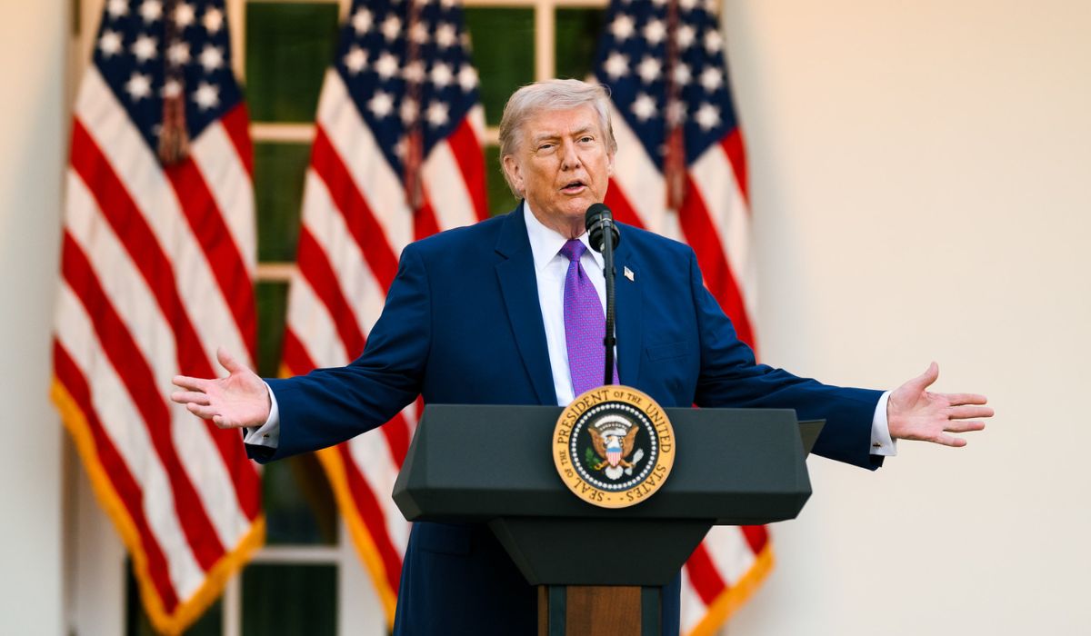 Investigação comercial aberta por Donald Trump em 2025 apontou práticas brasileiras consideradas prejudiciais ao comércio americanoFoto: Molly Riley/Casa Branca/ND Mais