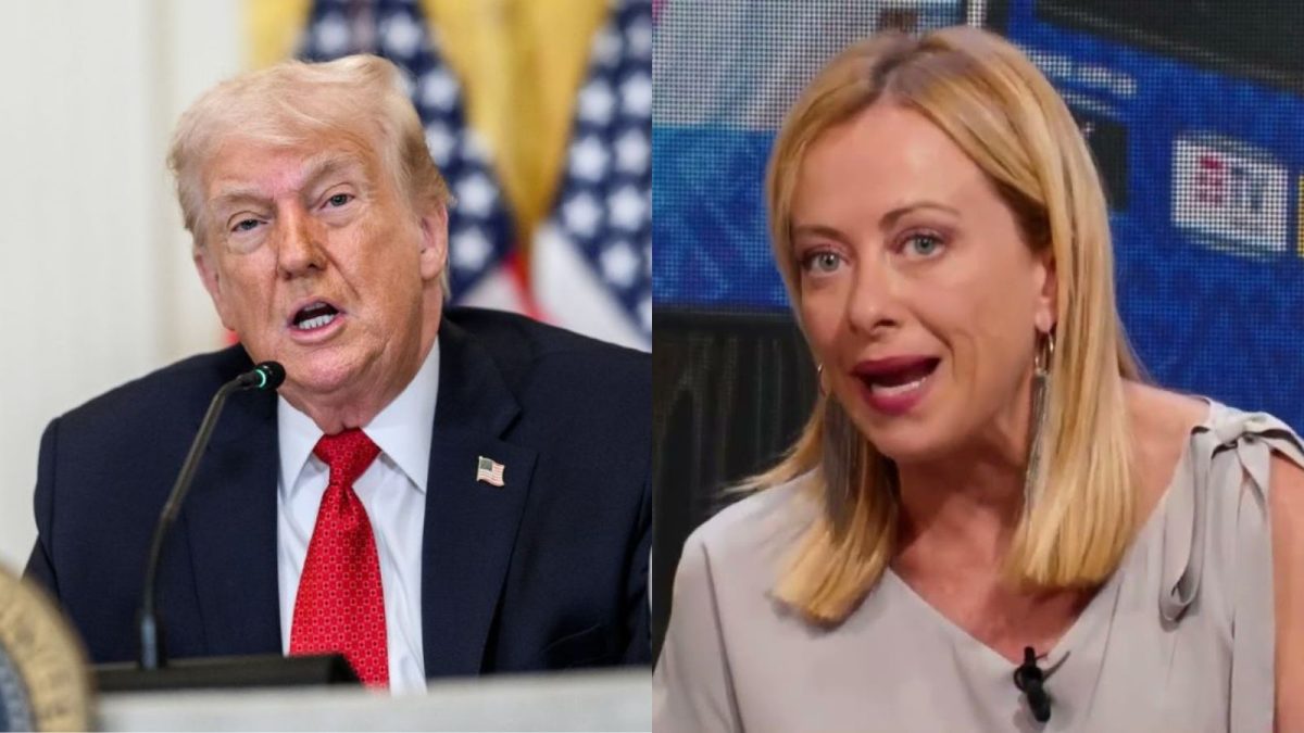 Trump diz que Giorgia Meloni implorou por foto no G7; premiê da Itália rebate: ‘tudo inventado’