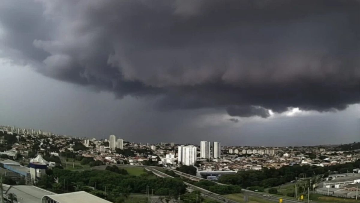 Alerta de Chuva e Granizo no Sul do Brasil