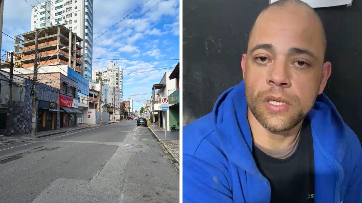 Homem suspeito de ‘aterrorizar’ comerciantes cobrando taxa de facção é preso em Itajaí