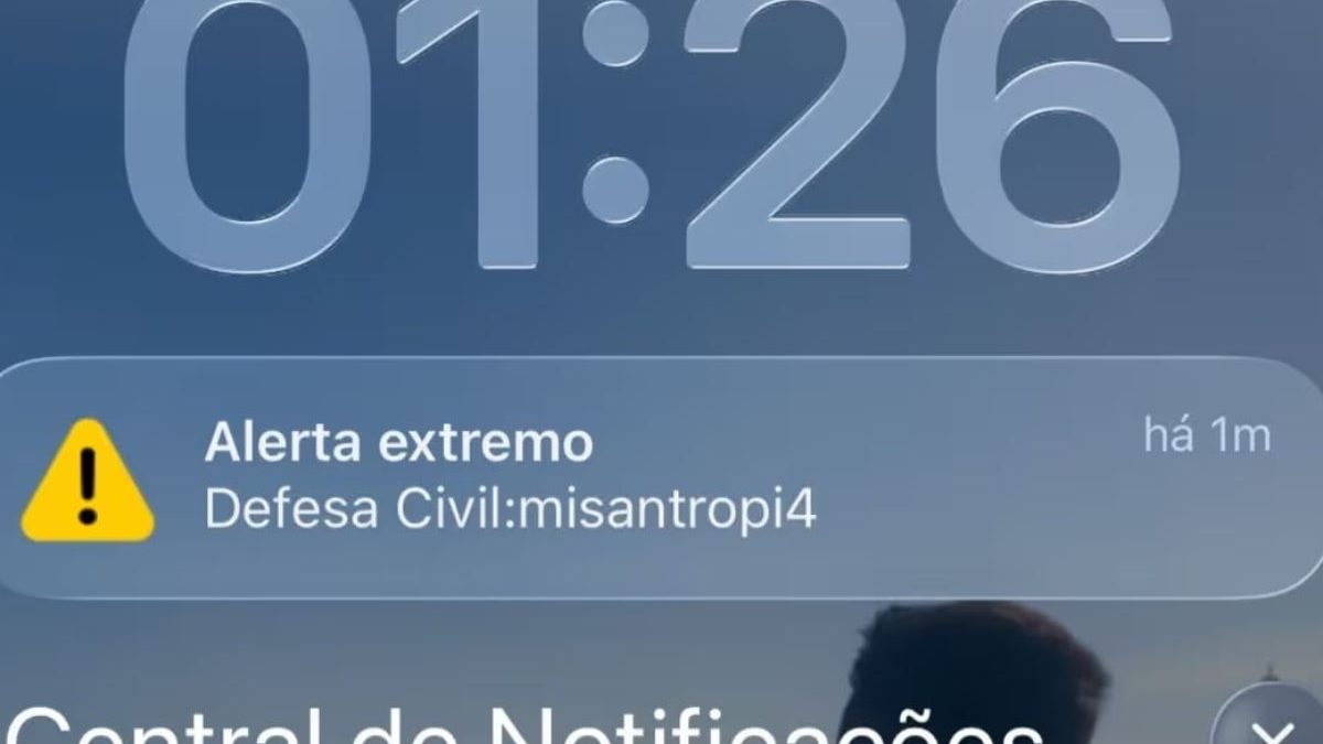 'Misantropia': saiba o significado da palavra que apareceu em alerta da Defesa Civil
