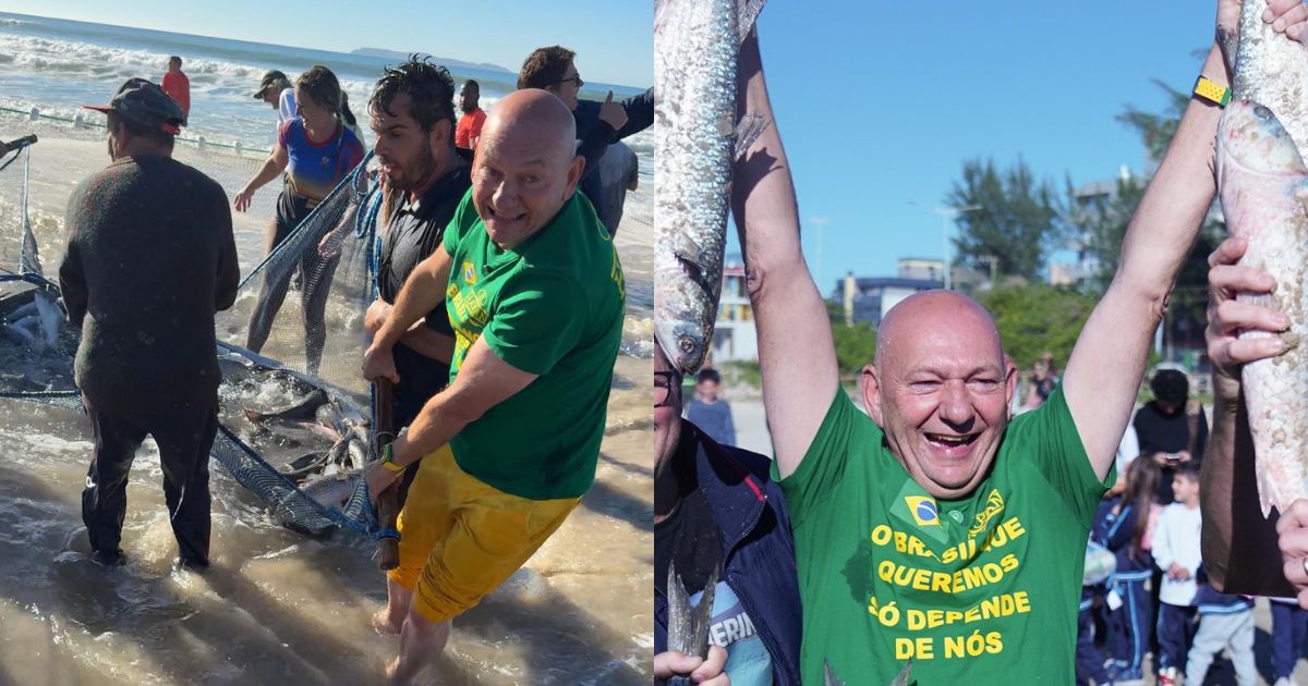 Luciano Hang critica encerramento da pesca da tainha em SC: ‘Absurdo, vergonhoso