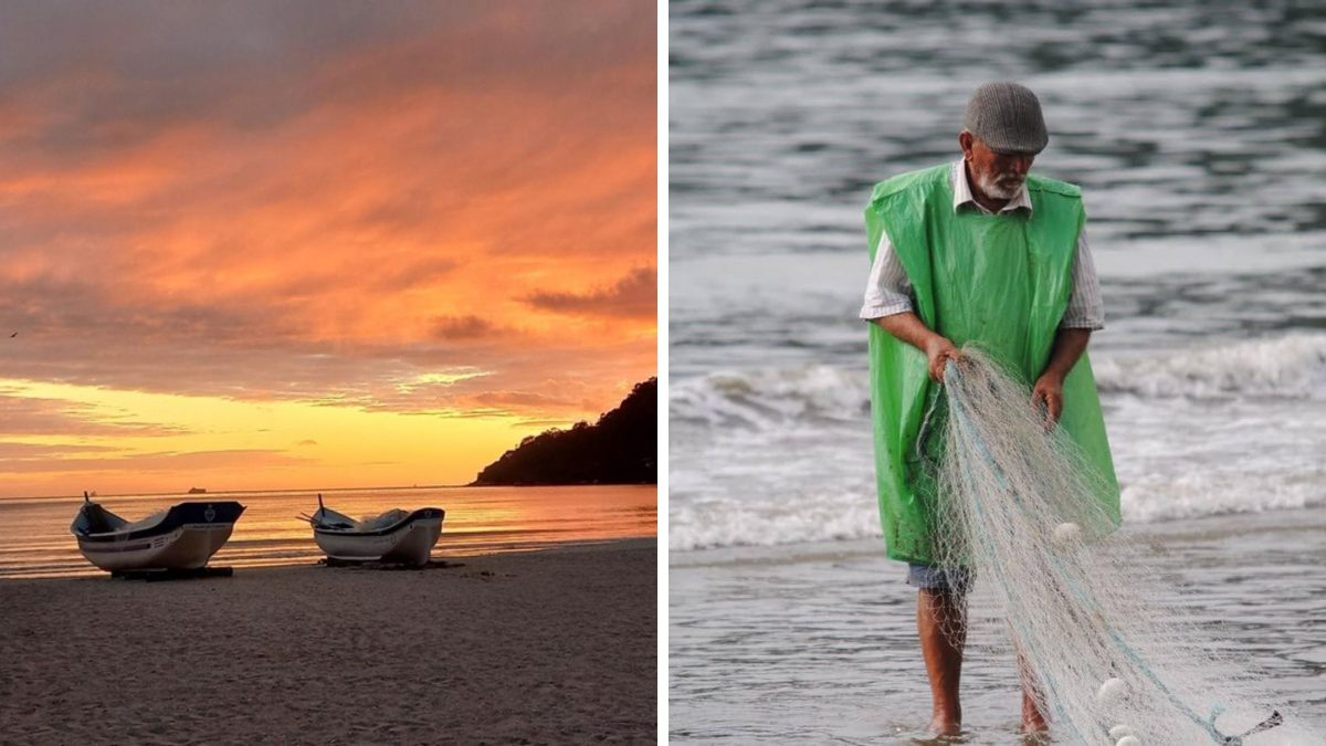 Após 60 anos na pesca e 2 AVCs, morador de SC não larga profissão: ‘Pesca é a fonte de energia’
