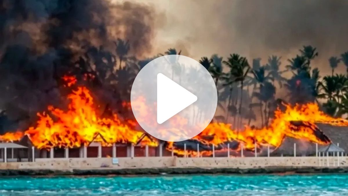 VÍDEO: Resort no Caribe é tomado por incêndio devastador; uma pessoa morre e 1.700 são
