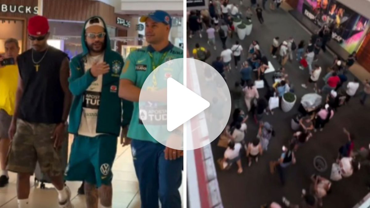 VÍDEO: ‘Irmão gêmeo de Neymar’ rouba a cena e causa alvoroço em shopping nos EUA