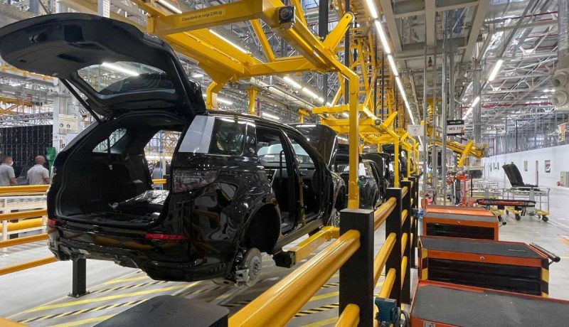 A montadora utiliza o sistema SKD, em que a lataria já vem praticamente pronta - Land/Rover/Reprodução/ND Mais