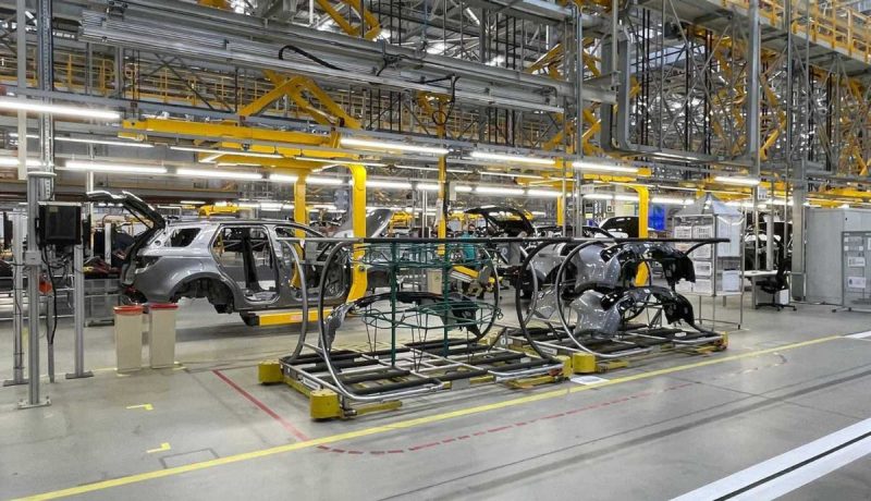 O espaço da fábrica já está sendo visualizado por outra megamontadora - Land/Rover/Reprodução/ND Mais