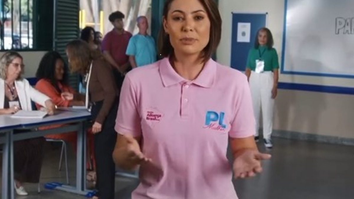 VÍDEO: Michelle Bolsonaro convoca apoiadores a fiscalizarem transparência das eleições