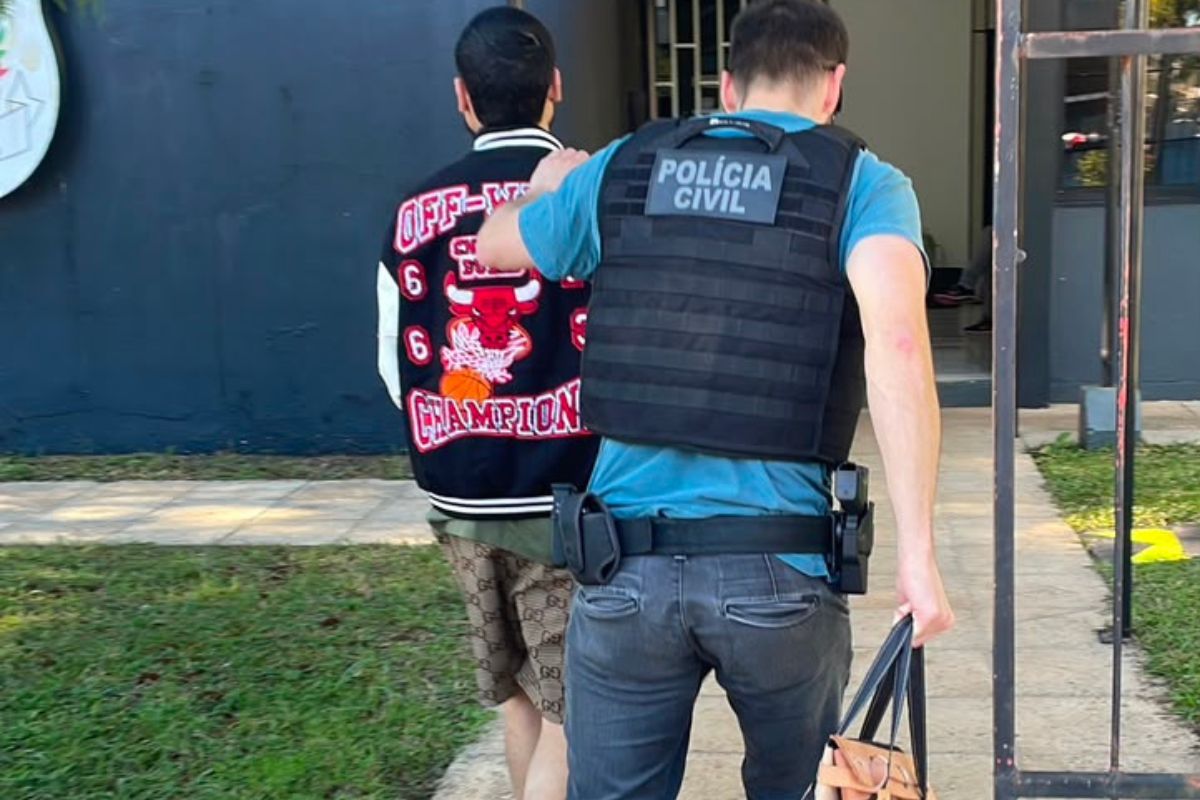A Polícia Civil também informou que o homem possui antecedentes recentes.Foto: Divulgação/Polícia Civil/ND Mais