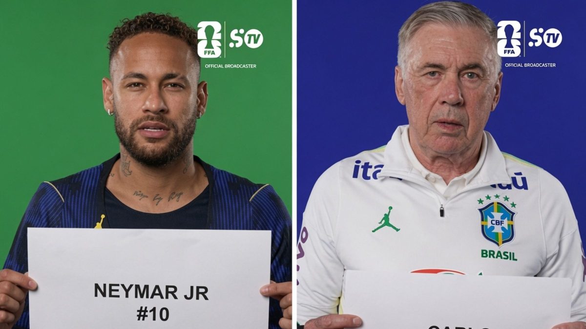 Jogadores da Seleção leem pronúncia dos nomes e Ancelotti ‘descarta’ mudança na Copa