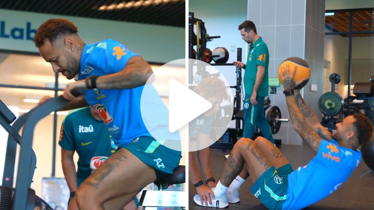 VÍDEO: Neymar encarna ‘modo Rocky Balboa’ e faz preparação física intensa na Seleção; veja