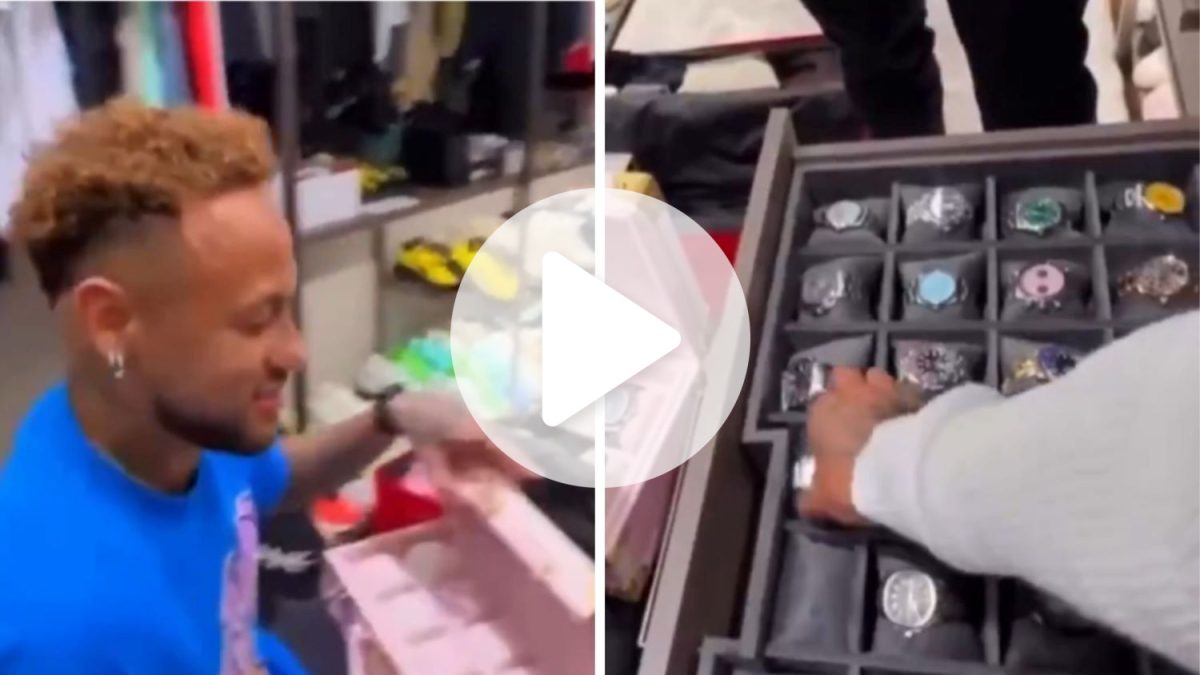 Rolex de R$ 3 milhões: Neymar mostra coleção milionária e leva 8 relógios de luxo para a