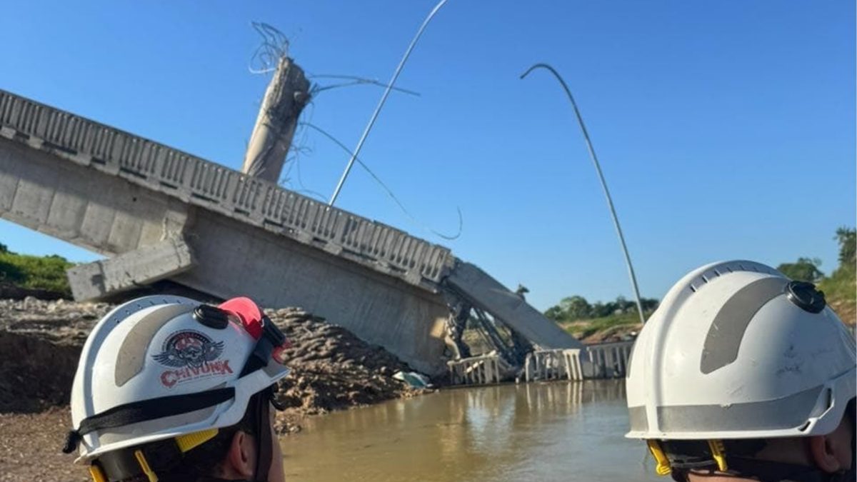 Ponte de R$ 36 milhões desaba e governo anuncia ação contra construtora