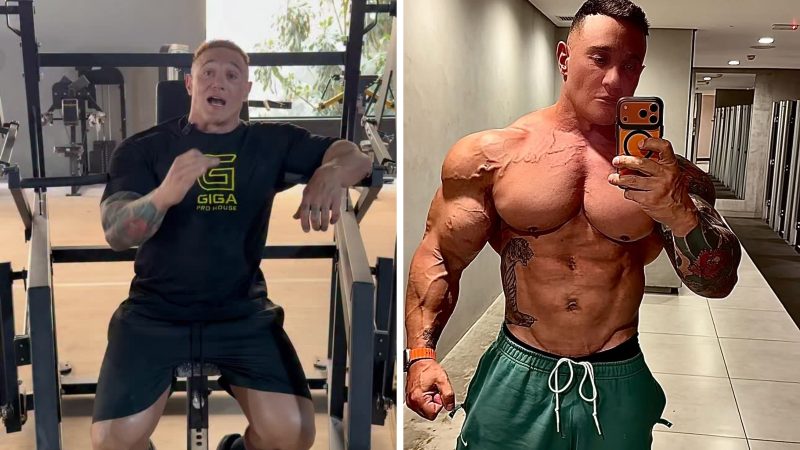 Fabio Giga acumula quase 4 milhões de seguidores no Instagram - FABIO GIGA BODYBUILDER PRO/fabiogigapro/Instagram