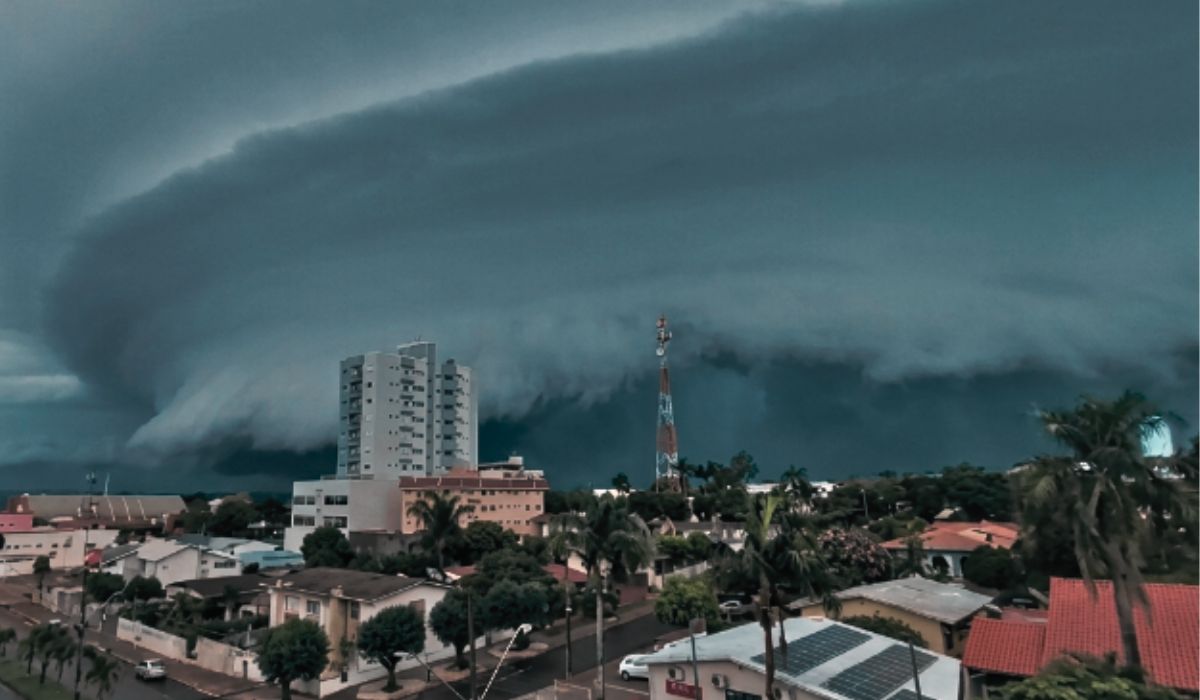 Tempestade se formando