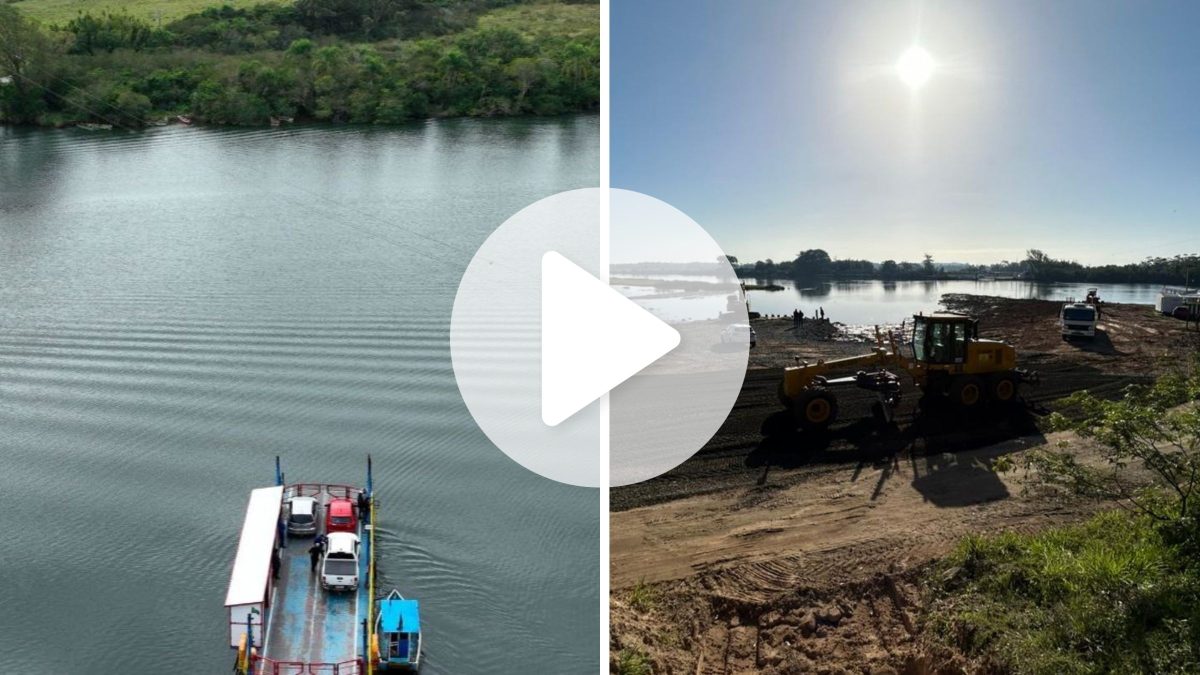 VÍDEO: Balsa vai mudar de lugar para destravar ponte de R$ 25 milhões esperada há décadas