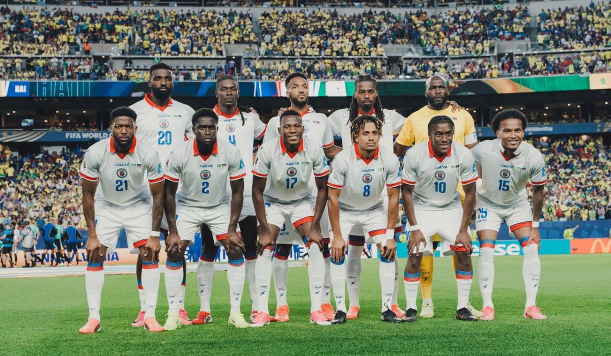 Haiti foi a primeira seleção eliminada da Copa do Mundo 2026. Foto: X/Reprodução/ND Mais