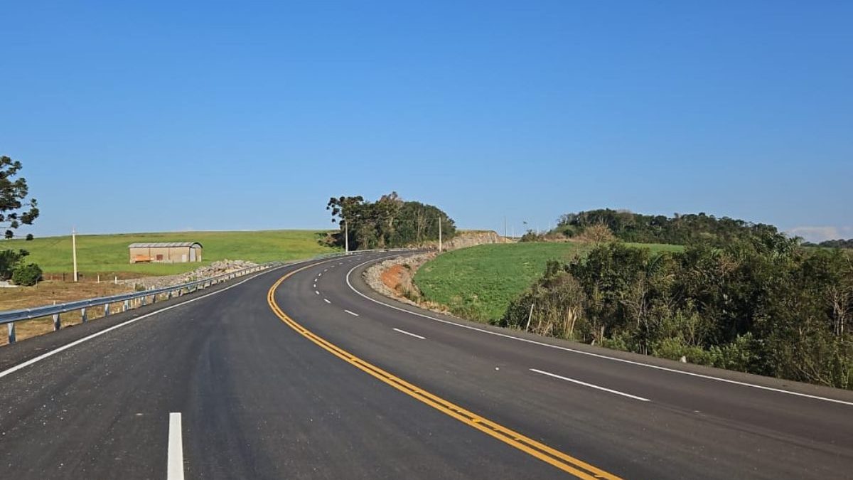 Obras da SC-350 avançam e chegam a 81% após mais de uma década de espera